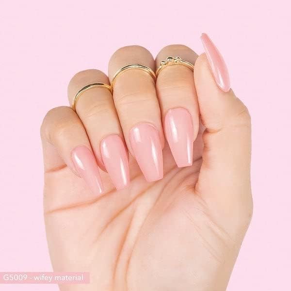 Kiara Sky Gelly Tip Refill Packs - Soak Off Soft Gels - Coffin Shape (Medium Length) (Sizes 0, 1, 2) Beauty & Personal Care KIARA SKY