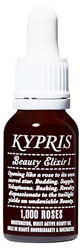 KYPRIS, Beauty Elixir I: 1,000 Roses Rich Moisturizing Face Oil, Bioidentical Antioxidant Complex w/ CoQ10 & Vitamin C Ester THD Rose (0.47 fl oz…