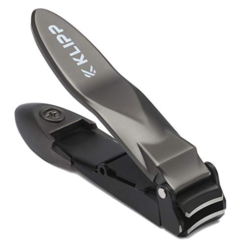 Nail Clippers for Men with Catcher - KLIPP Heavy Duty Razor-Sharp Self-Collecting Nail Cutter, Ergonomic Lever for Fingernails & Toenails, Ideal Gift Beauty and Personal Care KLIPP Default Title