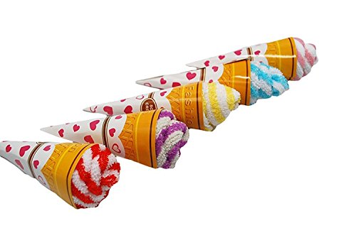 TanQiang 10 Pcs Ice Cream Towel Personalized for Wedding Party Gift Thank You Guest Favor Supplies