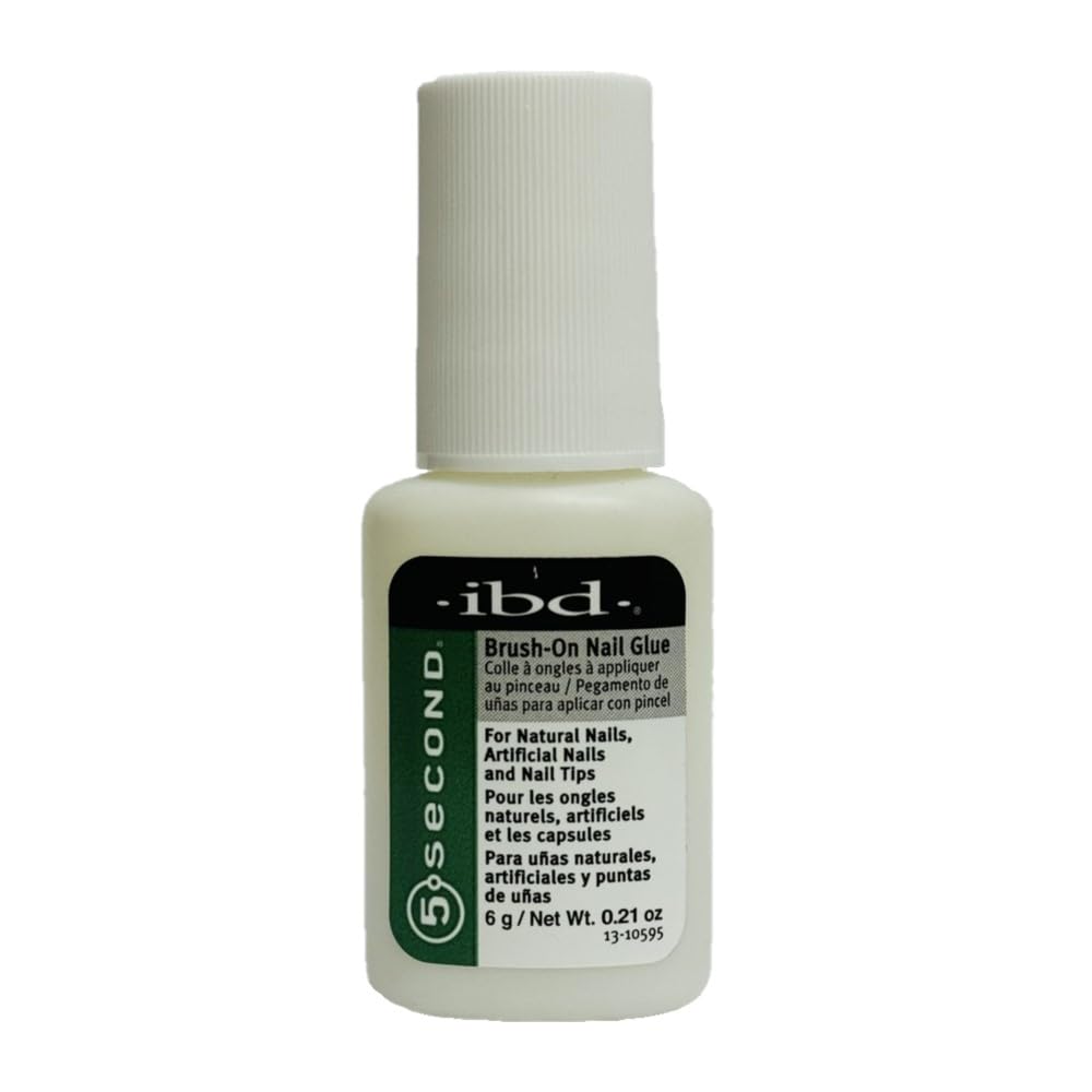 IBD Ibd 5 Second Brush-on Nail Glue Beauty & Personal Care IBD