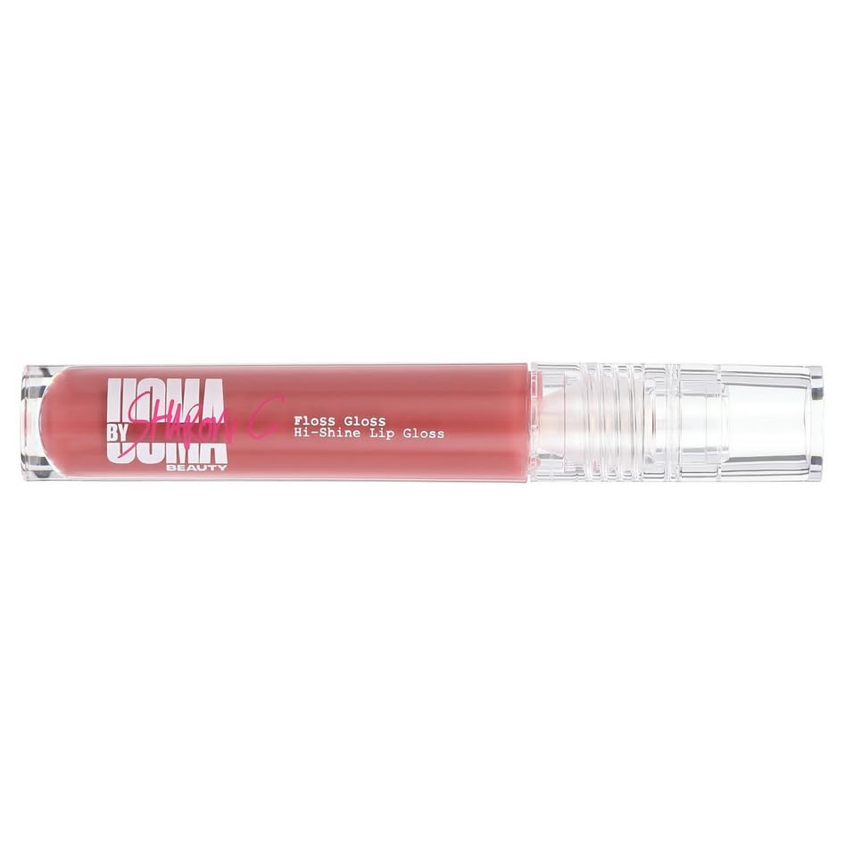 UOMA Beauty FLOSS GLOSS - LIP GLOSS (Rosie), Pack of 1