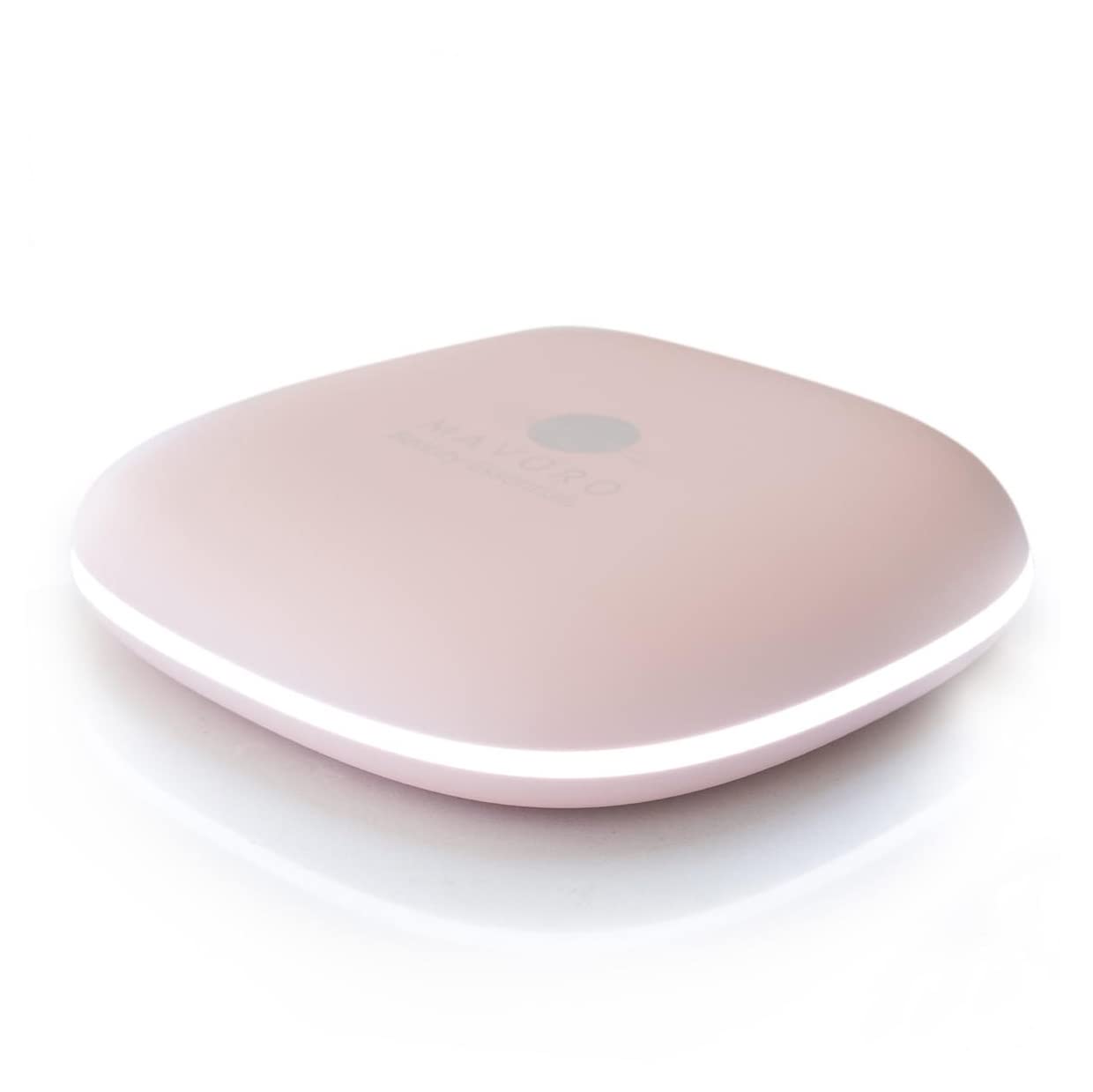 Mavoro LED Lighted Travel Makeup Mirror | 1x/10x Magnification | Rechargeable USB-C | Pocket & Purse Portable Lighted Travel Makeup Compact Mirror