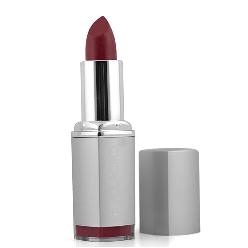 Palladio Herbal Lipstick, Rich Pigmented and Creamy Lip Color, Infused with Safflower, Ginseng, Ginkgo Biloba, Camellia and Aloe, Prevents Lips from