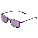 Calabria 720T Flexie Square Reading Sunglasses +1.25 Ebony Men/Women Bendable Sunglass Reader Flexible UV Protection TR90