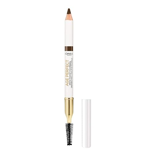 L’Oréal Paris Age Perfect Brow Magnifying Pencil with Vitamin E, Deep Brown