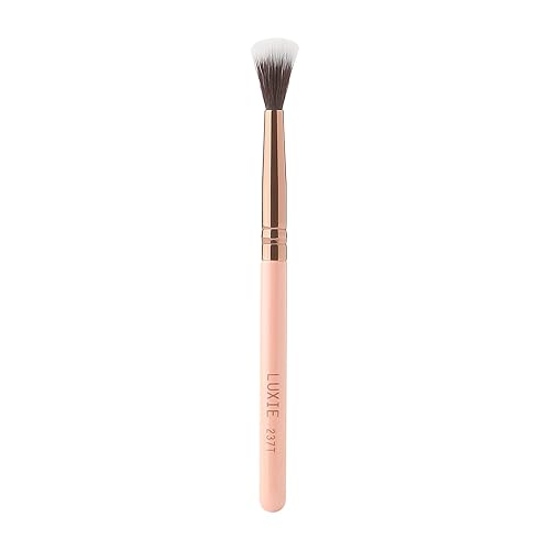 Luxie Rose Gold Blending Brush 237 - Eyeshadow Brush for Applying Transition Colors - Blend Harsh Lines for Flawless Eyeshadow Looks - 1 pc