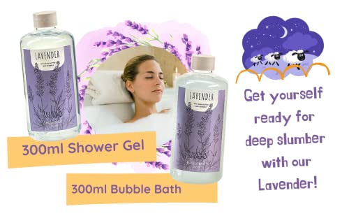 Bath & Body Gift Set for Men and Women Spa Kit with Shea Butter, Vitamin E Reusable Beautiful Basket Perfect for Relaxation - Mother's Day Gift