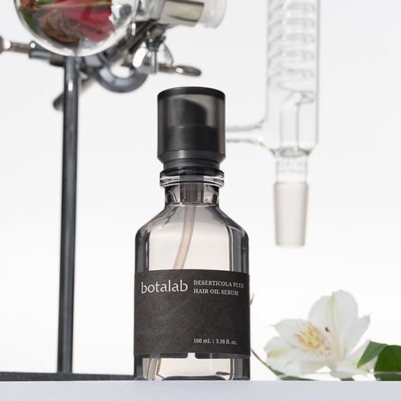 BOTALAB Korean Beauty Deserticola Hair Oil Scalp Serum Aids against hair thinning nourishes hair follicles Help Improve Frizz Control & Shine for Dry