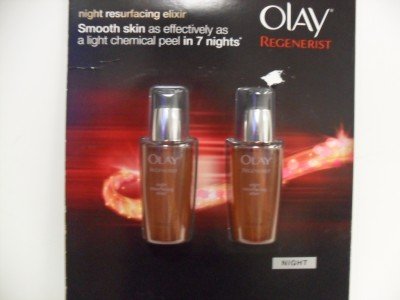 Olay Regenerist Advanced Anti-Aging Moisturize Night Resurfacing Elixir-1.7 oz (Pack of 2)
