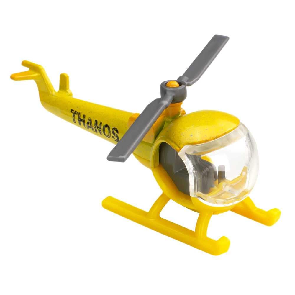 HOT WHEELS Thanos THANOSCOPTER Helicopter Model from Loki Premium HCP23 1/64 5 cm Scale