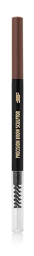 Black Radiance Precision Brow Sculptor, Blackish Brown, 0.06 g