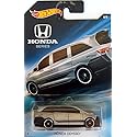 Hot Wheels - Honda Series - Honda Odyssey Van - Silver with Black Stripes and Highlights - Unique Art Card!
