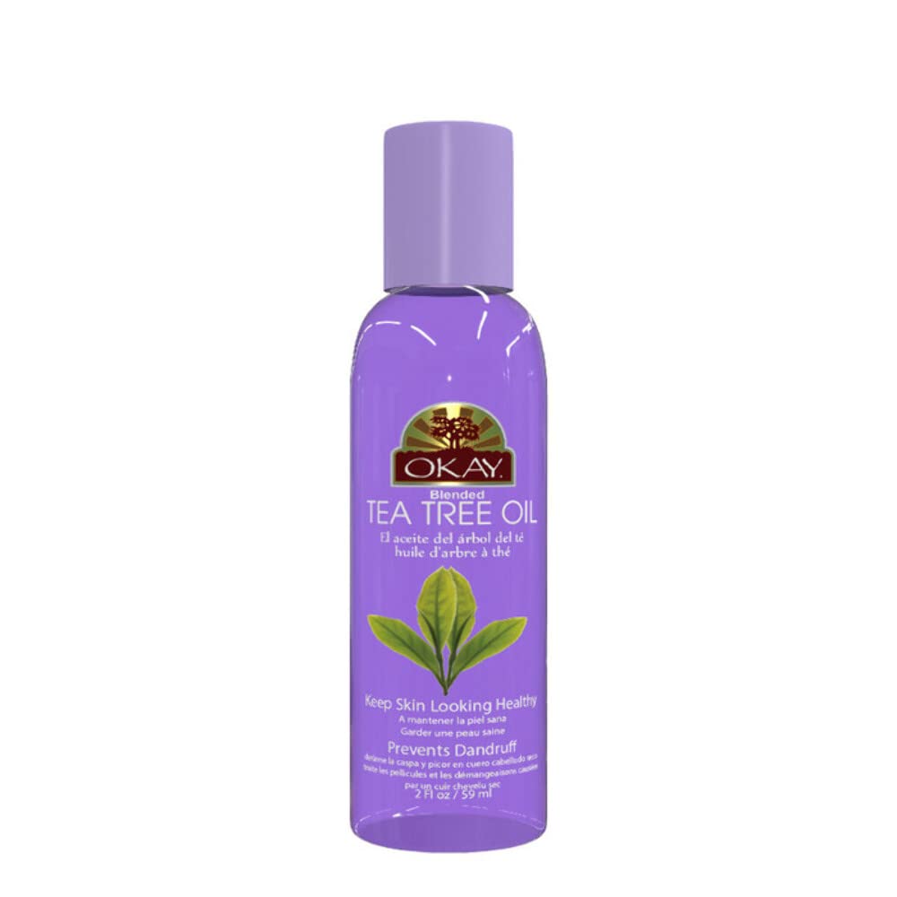 Okay | Blended Tea Tree Oil | For Hair, Scalp and Skin | 2 Ounce