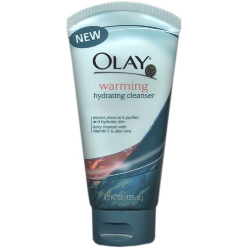 Olay Warming Hydrating Skin Cleanser Cream, 4.2 Oz