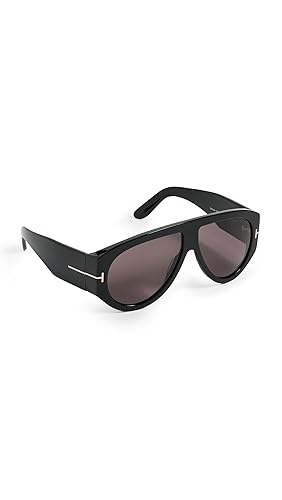 Tom Ford Women's Bronson Sunglasses, Shiny Black, One Size