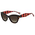 Carolina Herrera Brown Gradient Cat Eye Ladies Sunglasses HER 0086/S 0O63/HA 51