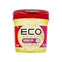 Eco Style Moroccan Argan Oil Styling Gel - Promotes Healthy Hair - Nourishes And Repairs - Delivers Long Lasting Shine - Provides Maximum Hold