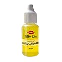 Bliss Kiss | Crisp Fragrance | Nail Oil Cuticle Dropper w/Vitamin E & Jojoba?Nail Strengthener Nail Growth Serum for Brittle Peeling Breaking Thin