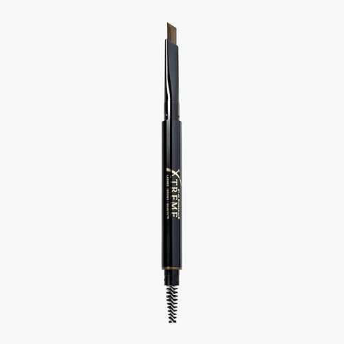 Xtreme Lashes Arch Defining Brow Pencil, Light Brown, Waterproof, Smudge-Proof, Long-Lasting Makeup, Vegan, Angled Tip Eyebrow Pencil with Spoolie