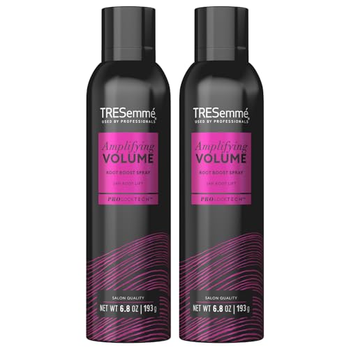 TRESemme Hair Spray, Volume Spray (Pack of 2), 6.8 Oz each, Finishing Hair Thickening Products for Women, Volumizing Hair Products for Thicker, Fuller