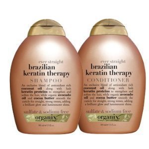 Organix Brazilian Keratin Therapy Shampoo and Conditioner 385ml