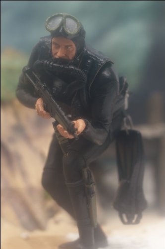 McFarlanes Military NAVY SEAL CAUCASIAN VARIATION Series 1 Action Figure & Display Base