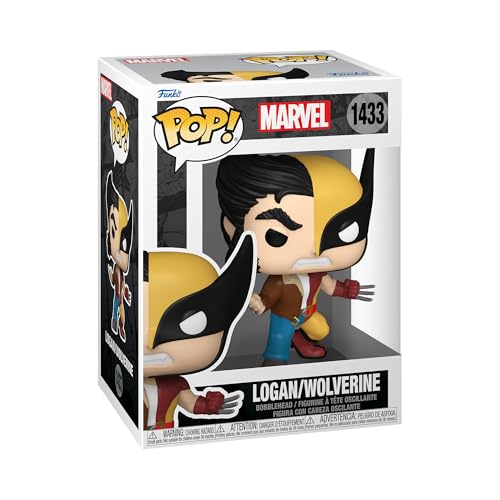 Funko POP Marvel: Split - Wolverine/Logan - Marvel Comics - Collectable Vinyl Figure - Gift Idea - Official Merchandise - for Kids & Adults - Comic…