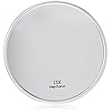 Harry D Koenig & Co 15x Magnification Mirror with Suction Cup, Round, 5 Inch
