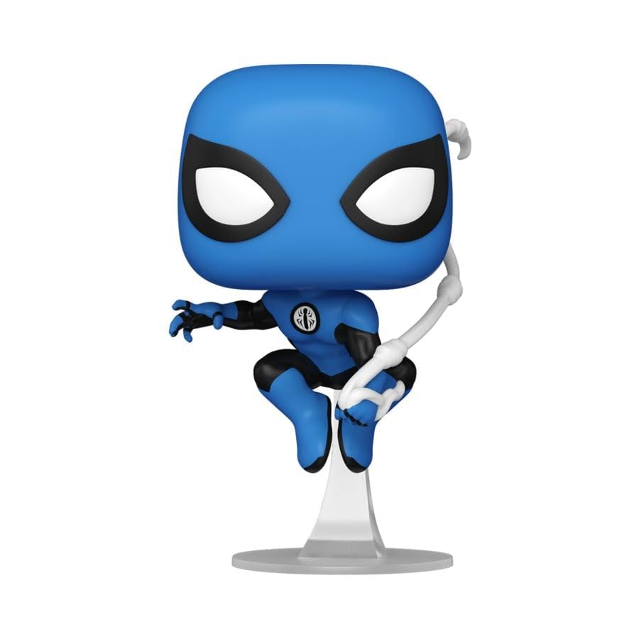 Funko Pop Marvel: The Fantastic Four - Spider-Man Blue Costume Exclusive