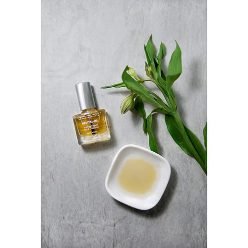 Dermelect Revital-oil Nail & Cuticle Treatment- Nourishing Oil for Dry Damaged Cuticles with Protein Peptides Argan Oil Shea Butter, Moisturizes