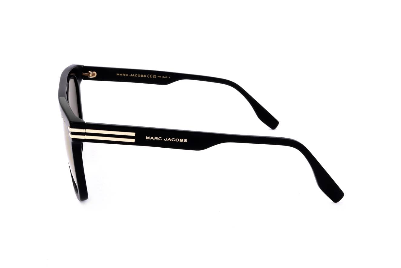 Marc Jacobs Unisex Sunglasses, 807/Fq Black, 55