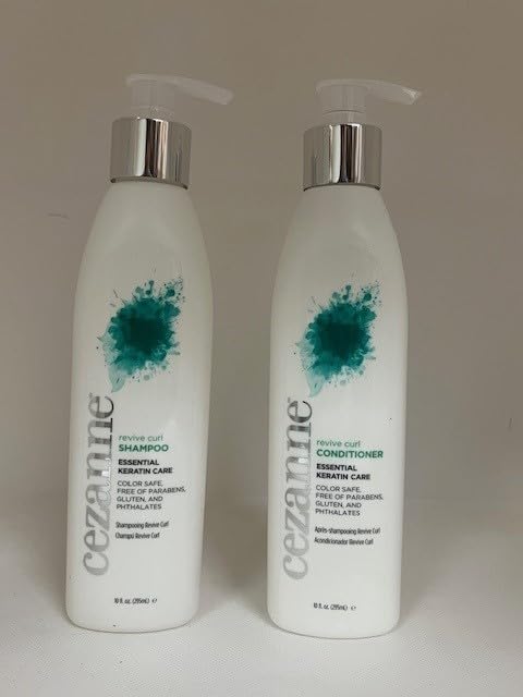 Cezanne Revive Curl Shampoo and Conditioner 10oz Duo