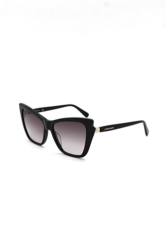 Longchamp Grey Gradient Cat Eye Ladies Sunglasses LO669S 001 56