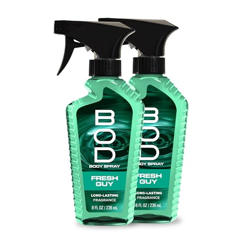 BOD man Fragrance Body Spray, Fresh Guy, 8 fl oz (Pack of 2) Beauty and Personal Care BOD man Default Title