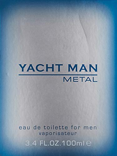 Puige Yacht Man Metal Eau De Toilette Spray, 3.4 Ounce