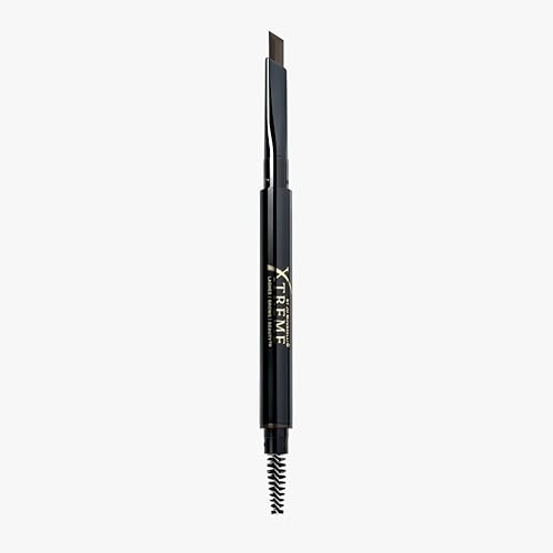 Xtreme Lashes Arch Defining Brow Pencil, Dark Brown, Waterproof, Smudge-Proof, Long-Lasting Makeup, Vegan, Angled Tip Eyebrow Pencil with Spoolie