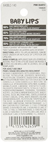 Maybelline New York Baby Lips Crystal Lip Balm, Pink Quartz, 0.15 Ounce