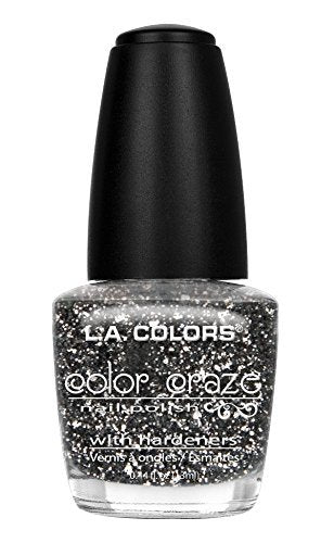 L.A. COLORS Color Craze Nail Polish, Sparkling Diamonds CNP446