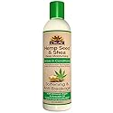OKAY Hemp Seed & Shea Softening & Anti Breakage Leave In Conditioner | Helps Stimulate Hair Growth & Prevents Breakage | Sulfate, Silicone, Paraben