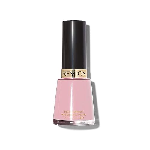 Revlon Nail Enamel, Chip Resistant Nail Polish, Glossy Shine Finish, in Pink, 145 Coy, 0.5 oz