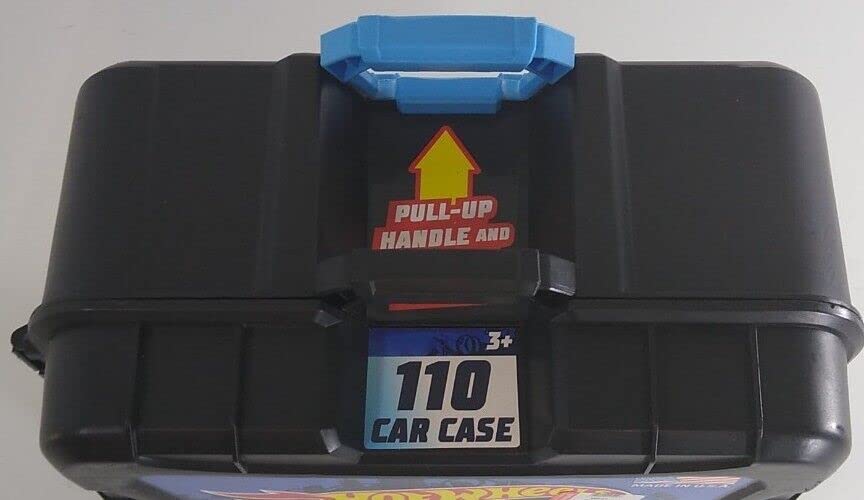 Hot Wheels 110 Car Carry Case., Black, Casual
