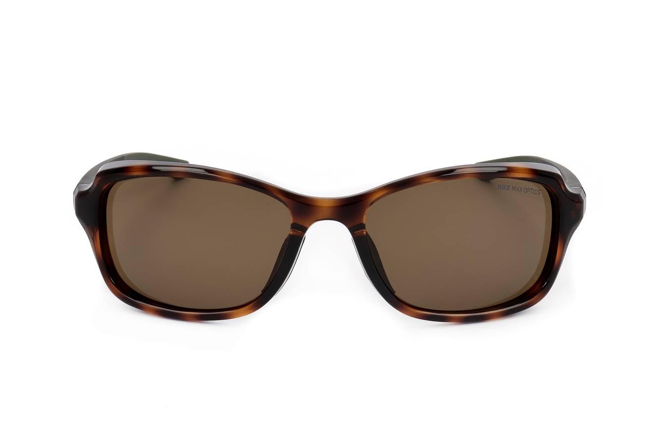 Nike CT8031-220 Breeze Sunglasses Soft Tortoise Frame Color, Dark Brown Lens Tint