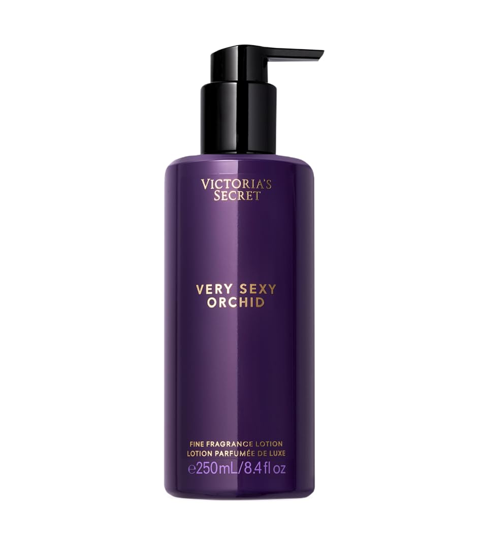 Victoria's Secret Very Sexy Orchid Fragrance Lotion, Notes of Blackcurrant, Orris Woods & Sheer Patchouli, (8.4 oz)