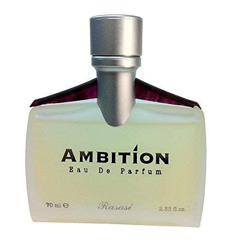 RASASI Ambition Ambition Men EDP & Deo Perfume 70ml + Deodorant 150ml | Bergamot, Floral Spices, Musk and Amber | Iris, Peony, Rose, Cassis, Freesia