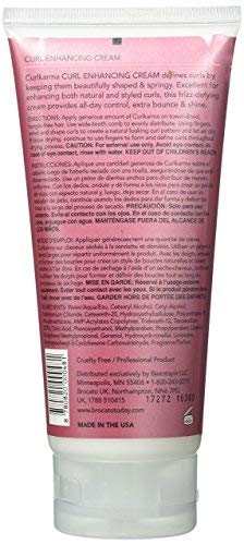 Brocato Curl Karma, Curl Enhancing Cream, 6 Fl Oz | Defining & Moisturizing Crème | Fights Frizz, Adds Bounce & Shape | All Day Control