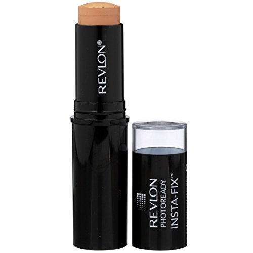Revlon Foundation Stick, PhotoReady Insta-Fix Face Makeup for All Skin Types, SPF 20, Longwear Light-Medium Coverage with Natural Finish, 160 Medium