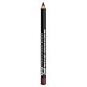 NYX PROFESSIONAL MAKEUP Suede Matte Lip Liner, Velvety-Smooth, Long-Lasting Formula For A Defined Lip Makeup Look - Cold Brew (Brown)