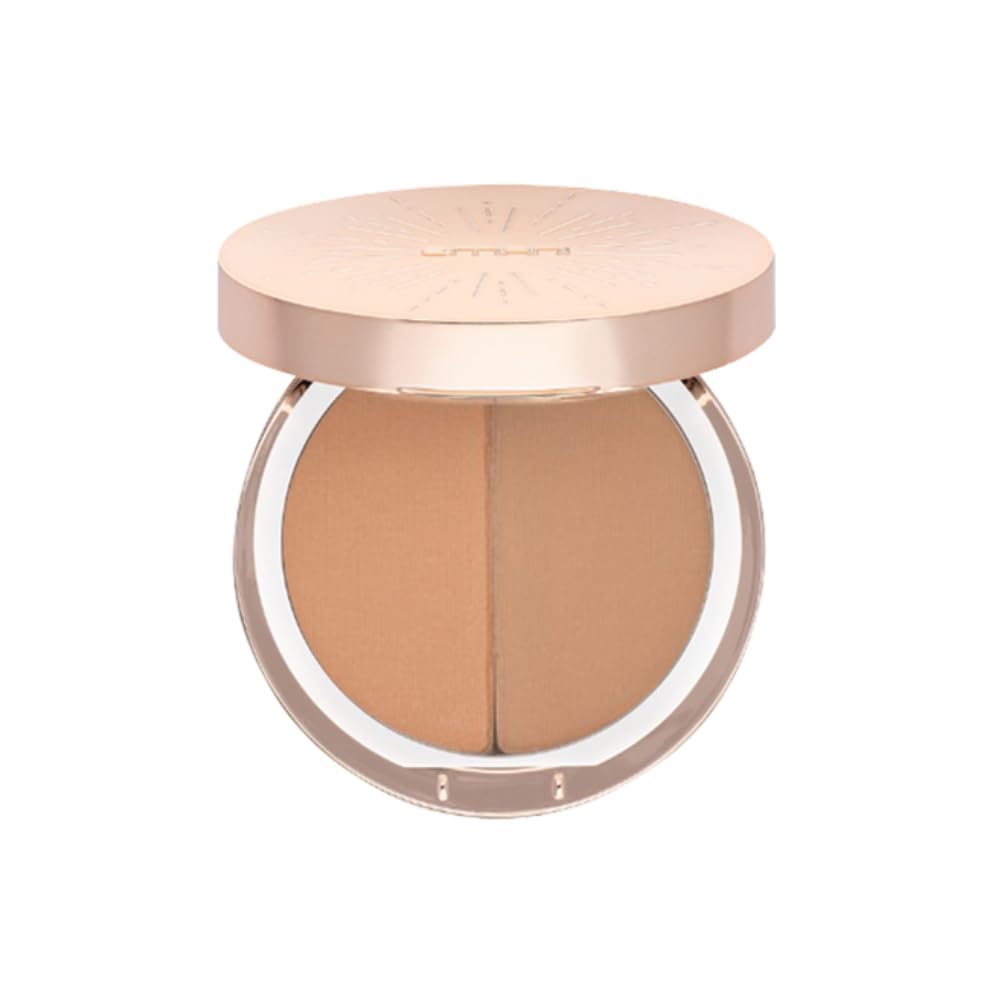 Emani Blush & Bronzer - Natural Mineral Pressed Bronzer for Face - Radiant Skin Blush for Sun Kissed Glow, All Skin Types including Sensitive Skin