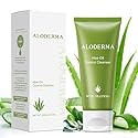 Aloderma Oil Controlling Facial Cleanser Made within 12 Hours of Harvest with Organic Aloe Vera - Clear Breakouts - Wintergreen to Help Purify